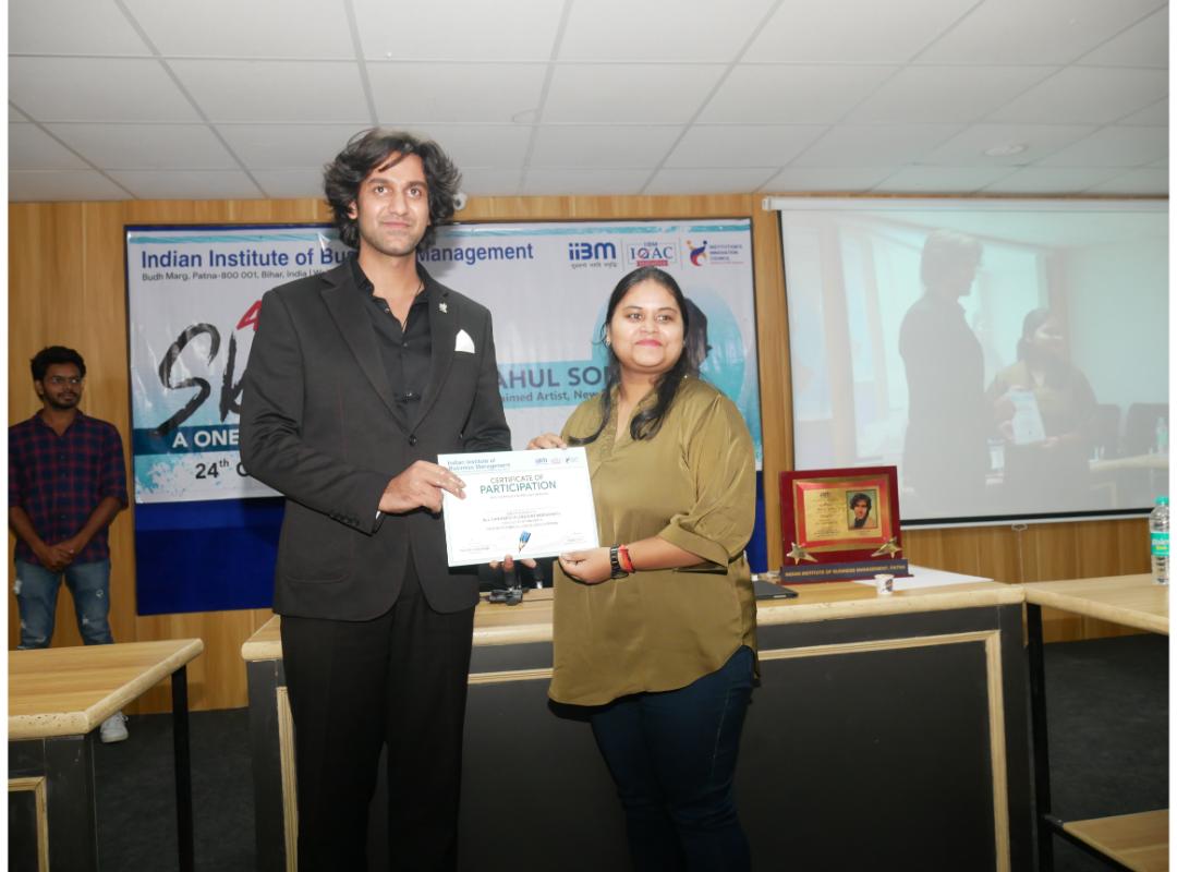 Rahul Soni Conducts “All Can Sketch” Workshop for PGDM, BBA, BCA & MAMC Students at IIBM and ZHI Patna